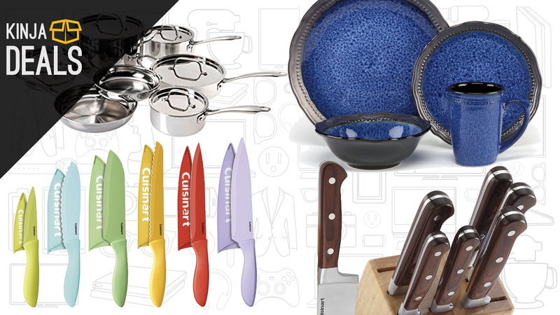 Illustration for article titled Saturday's Best Deals: Cuisinart Kitchen Gear, Rainfall Shower Head, and More